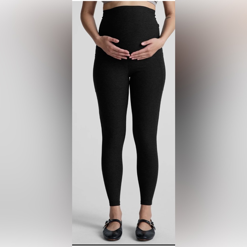 Beyond Yoga Black Maternity Leggings